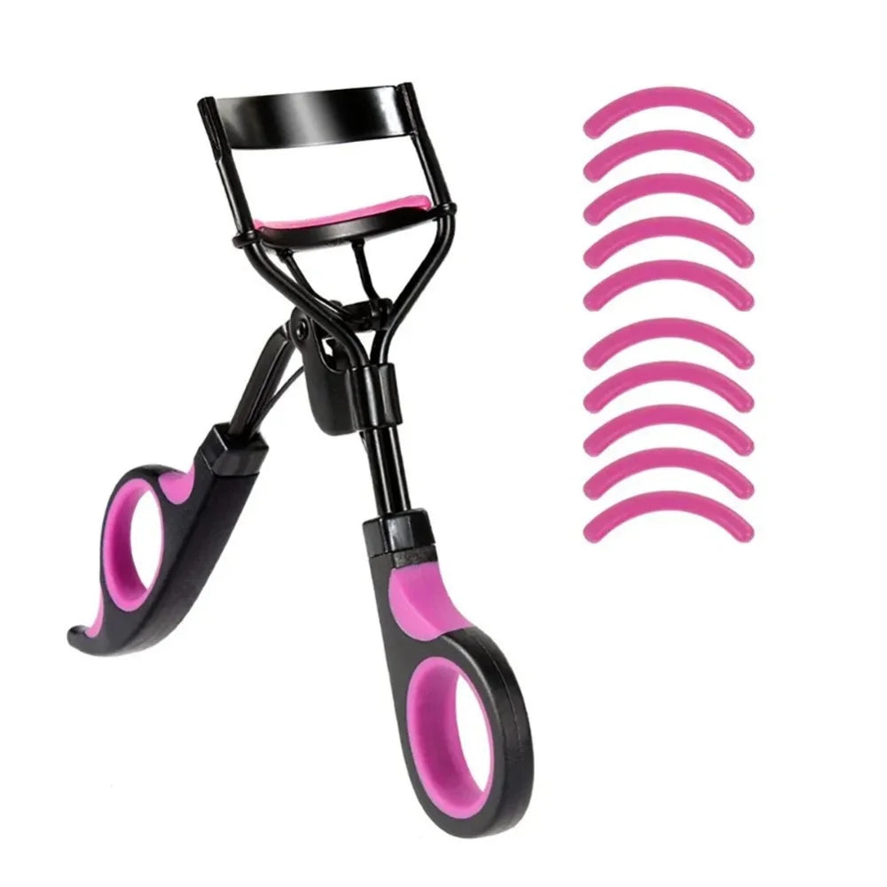 Eyelash Curler Kit | Professional Lash Curler with 10 Replacement Pads - Zenflow Active