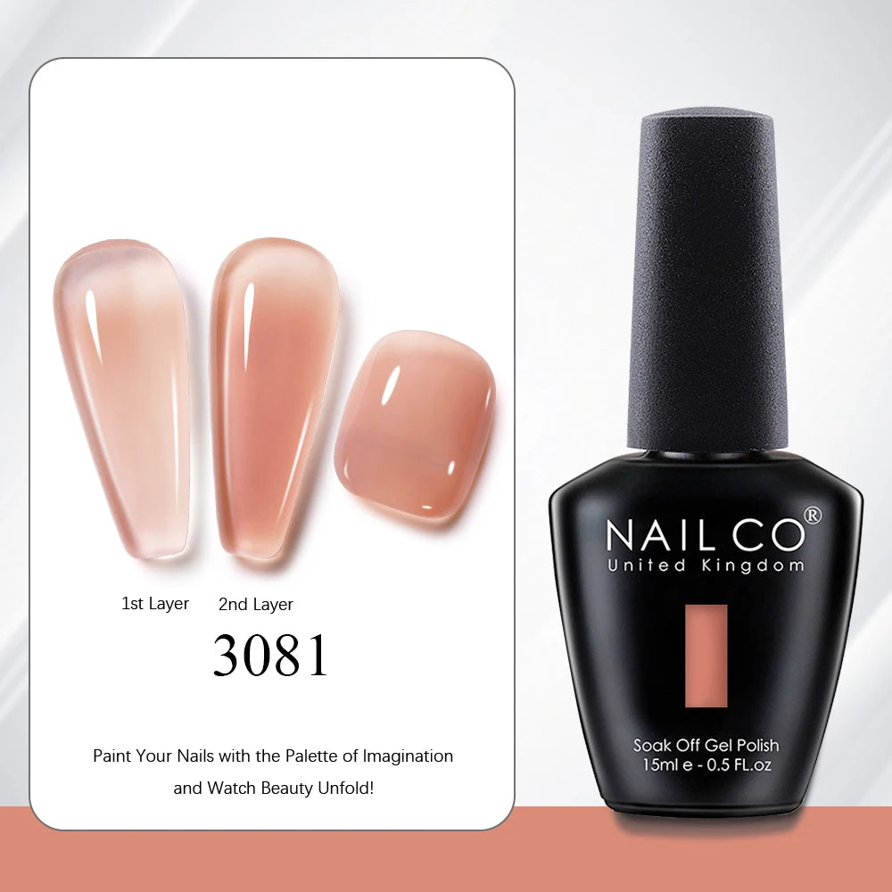 Gel Nail Polish 15ml – Long-Lasting UV/LED Soak-Off Formula | 50+ Shades - Zenflow Active