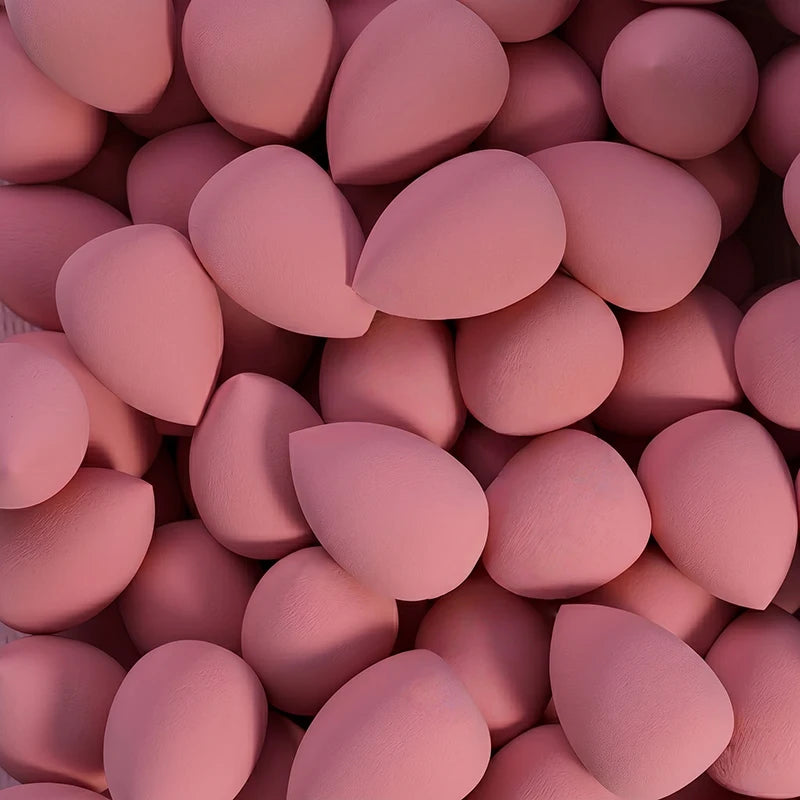 20 Mini Pink Makeup Sponges, Foundation Mixing Sponges, Suitable for Liquid, Cream, and Powder Formula Makeup Tools – Bath/Dry U
