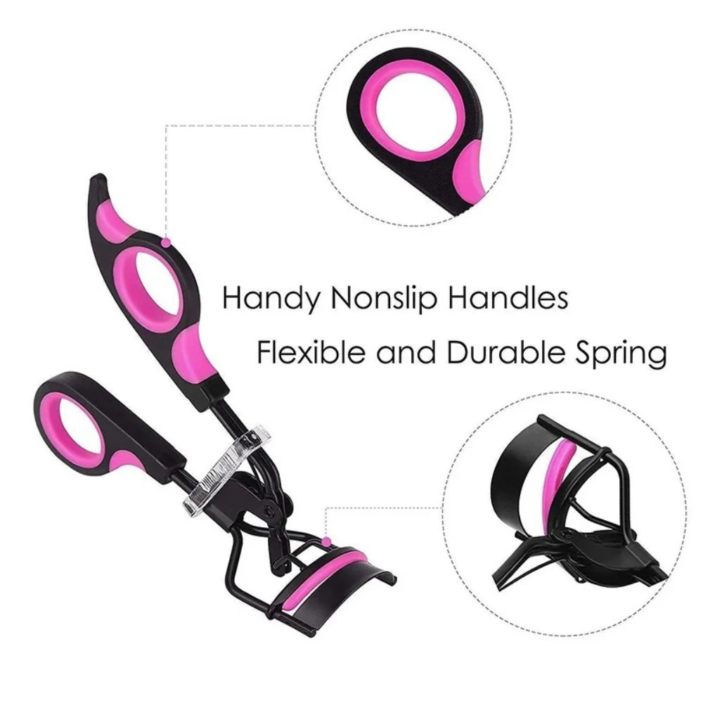 Eyelash Curler Kit | Professional Lash Curler with 10 Replacement Pads - Zenflow Active