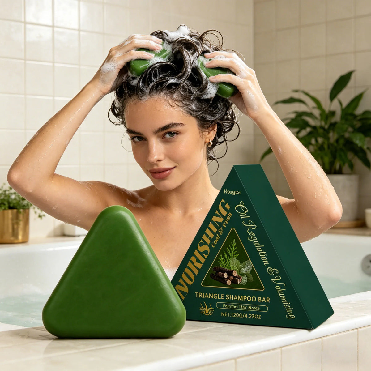 Herbal Shampoo Soap - Zenflow Active