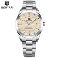 Benyar BY-5208 Automatic Mechanical Watch | 40mm | 50m Water Resistant - Zenflow Active