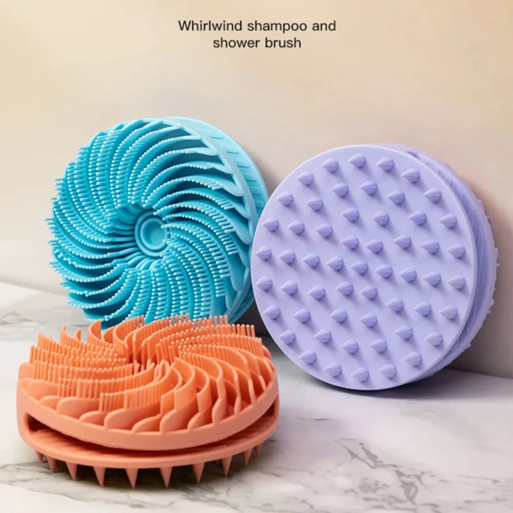 Silicone Body Scrubber Brush | Soft Exfoliating Shower Massage Tool – 105g - Zenflow Active