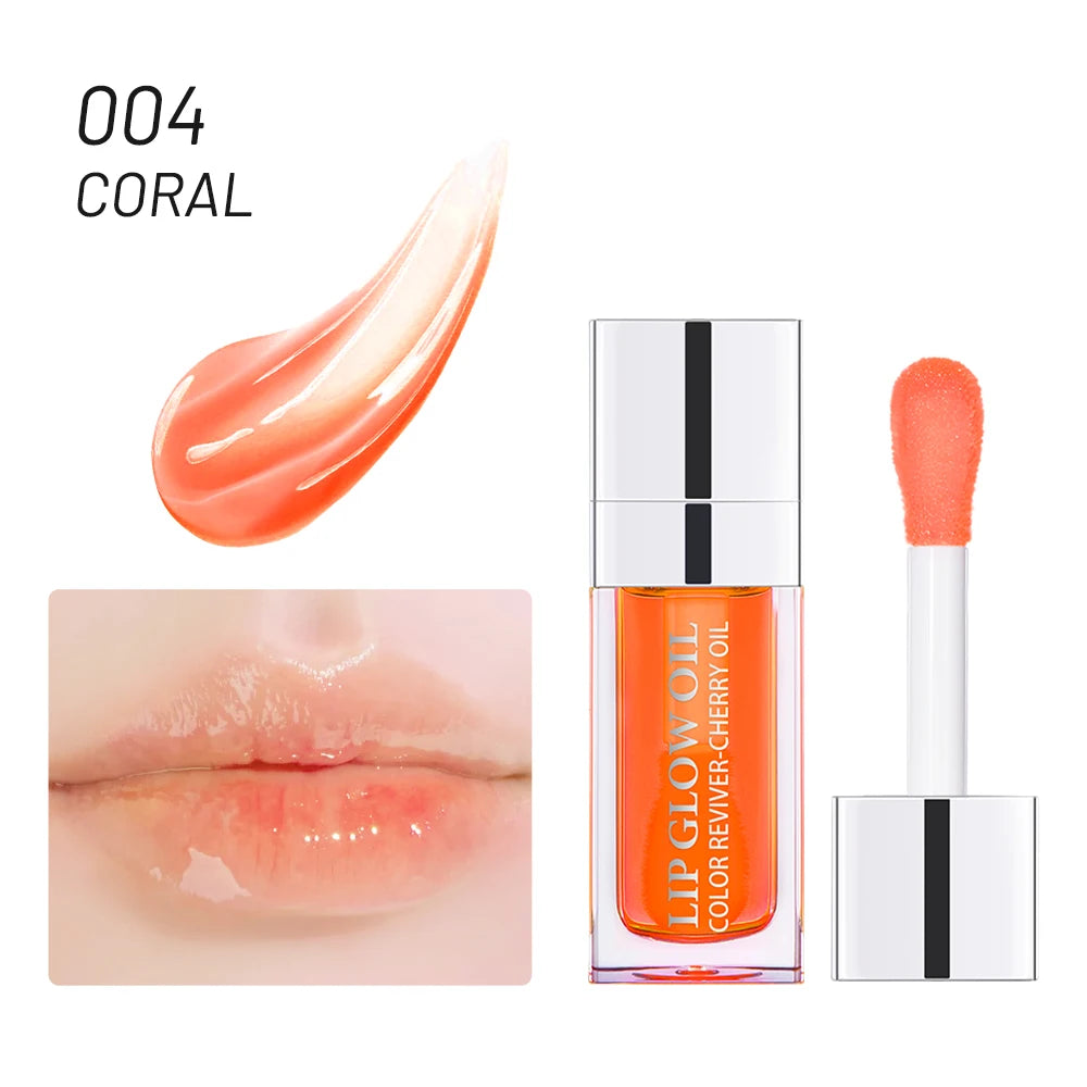 Crystal Jelly Lip Glow Oil — Hydrating & Plumping Tinted Treatment - Zenflow Active