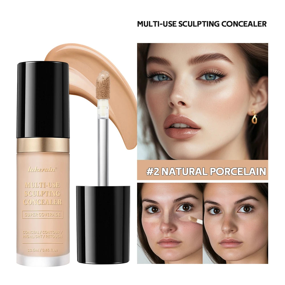 Foundation Coverage Concealer, Long Lasting Hydrating - Zenflow Active