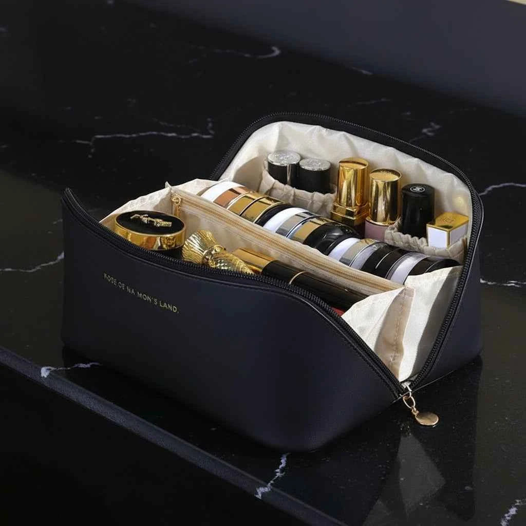 Portable Large Capacity Beauty and Skincare Storage Bag - Zenflow Active