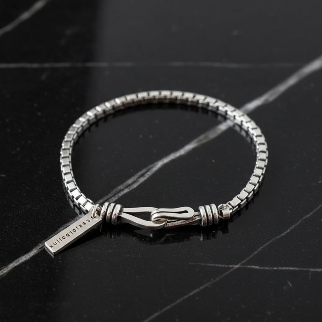 925 Sterling Silver Geometric Bracelet Simple Charm Elegant Women Accessories Birthday Party Gift Exquisite Jewelry Free Shippin - Zenflow Active