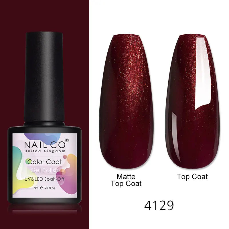 Gel Nail Polish 8ml – UV/LED Soak-Off Formula in 112+ Shades - Zenflow Active