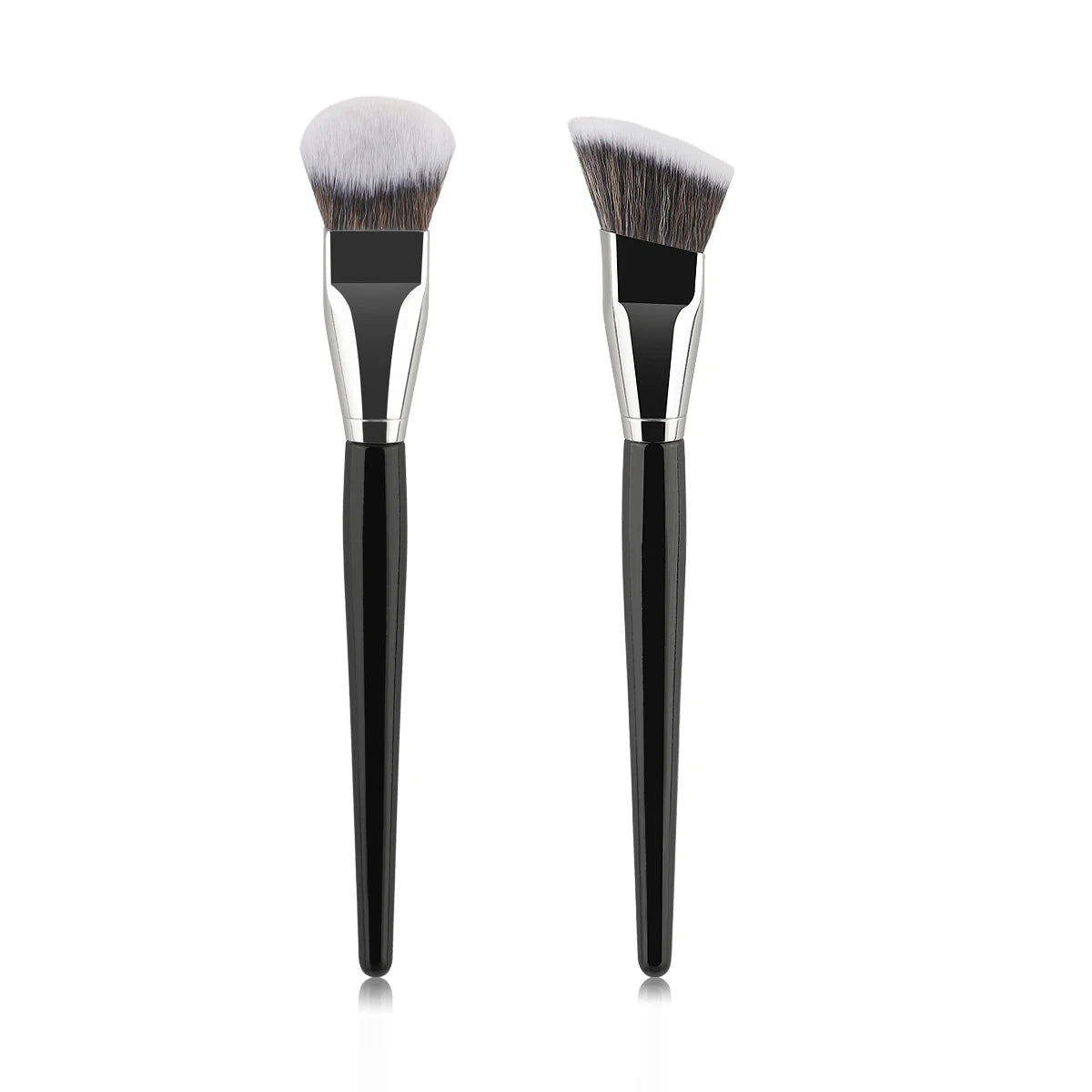 Angled Contour Makeup Brush – Blush, Foundation & Powder Blending - Zenflow Active