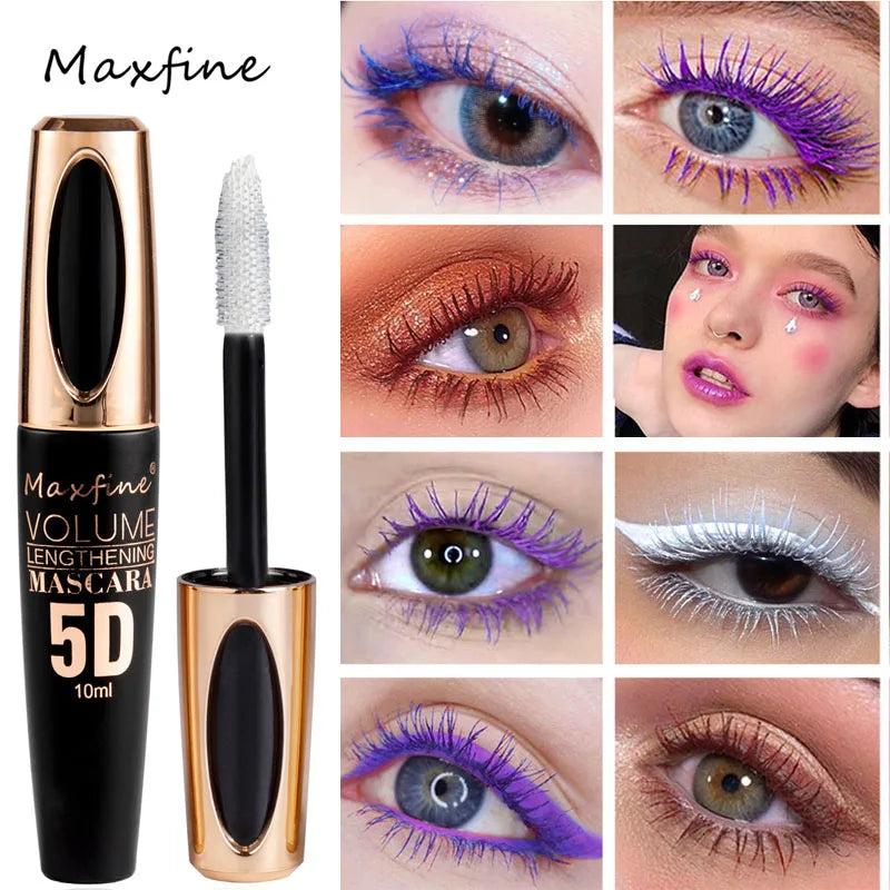 5D Silk Mascara — Volumising, Lengthening, Curling & Waterproof - Zenflow Active