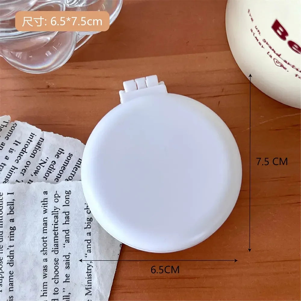 Solid Colour Folding Comb with Makeup Mirror - Zenflow Active