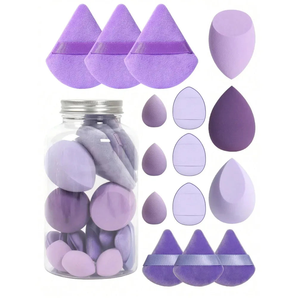 15 Pcs Makeup Sponge Set