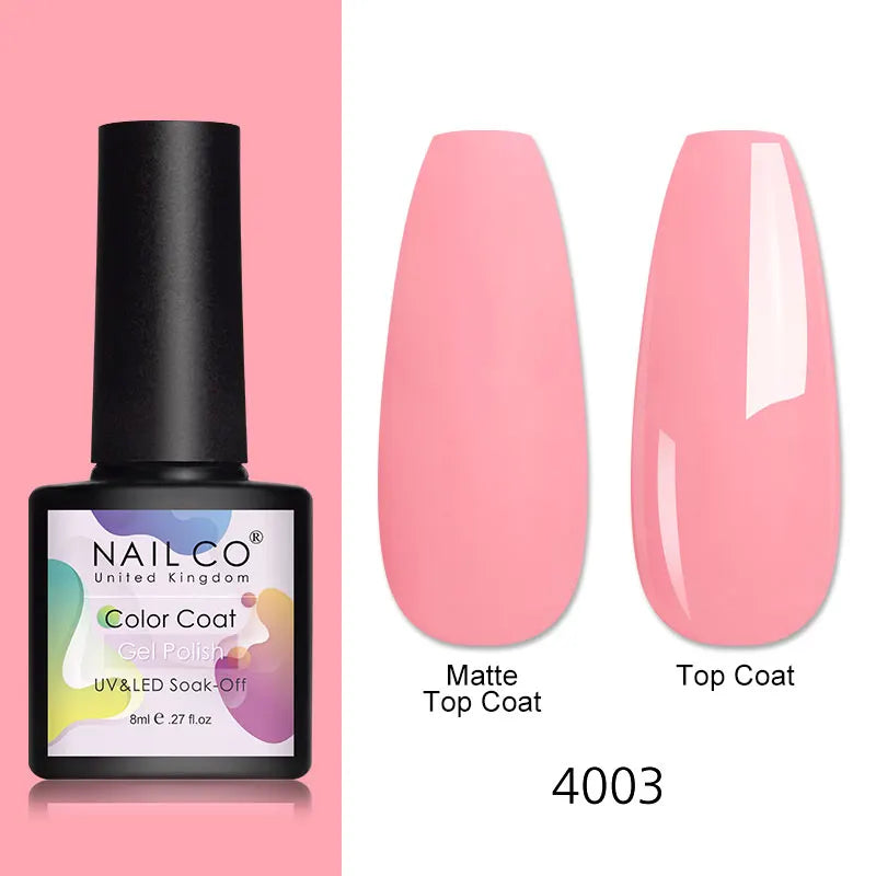 Gel Nail Polish 8ml – UV/LED Soak-Off Formula in 112+ Shades - Zenflow Active