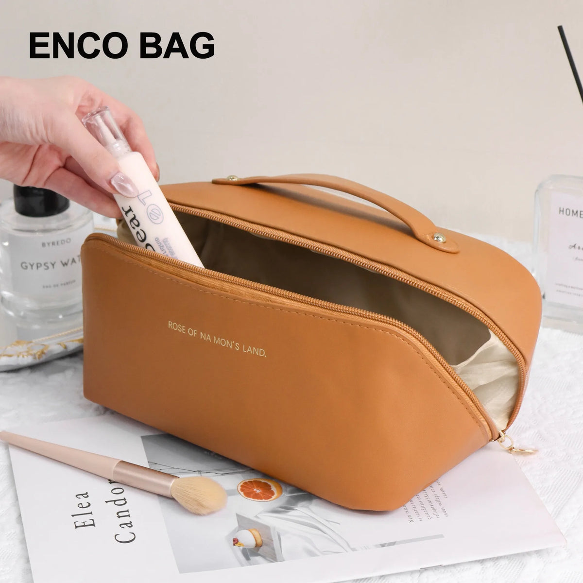 Portable Large Capacity Beauty and Skincare Storage Bag - Zenflow Active