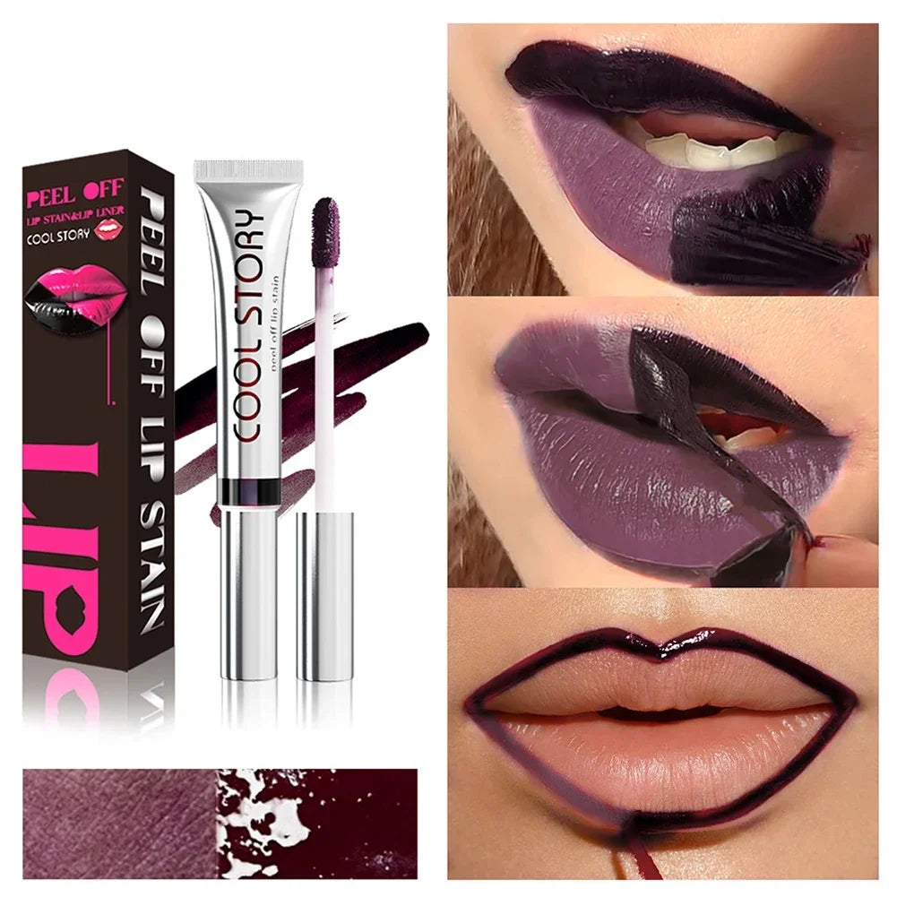 Lip Makeup Set, Built-In Lip Liner Outline + Matte Lip Gloss Fill In - Zenflow Active
