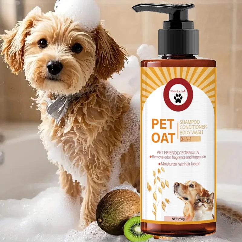 Pet Shampoo for Dogs & Cats | Odour-Removing, Softening Formula with Long-Lasting Fragrance - Zenflow Active