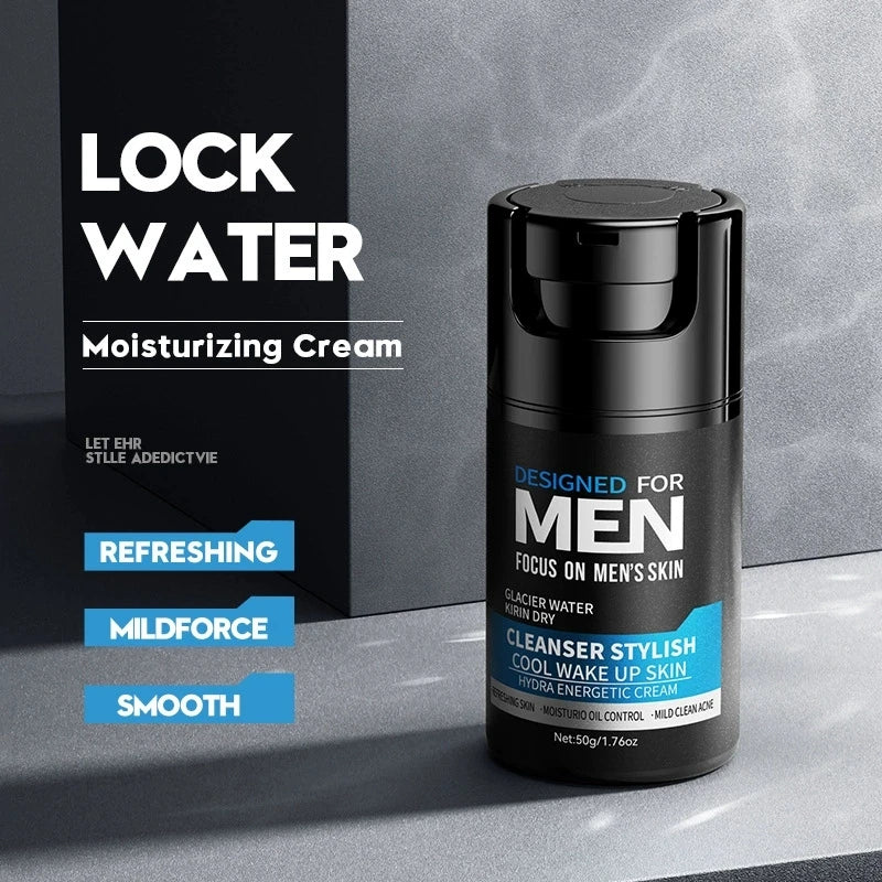 SADOER Men’s Skincare Essentials, Face Cream, Cleanser, SPF & More - Zenflow Active