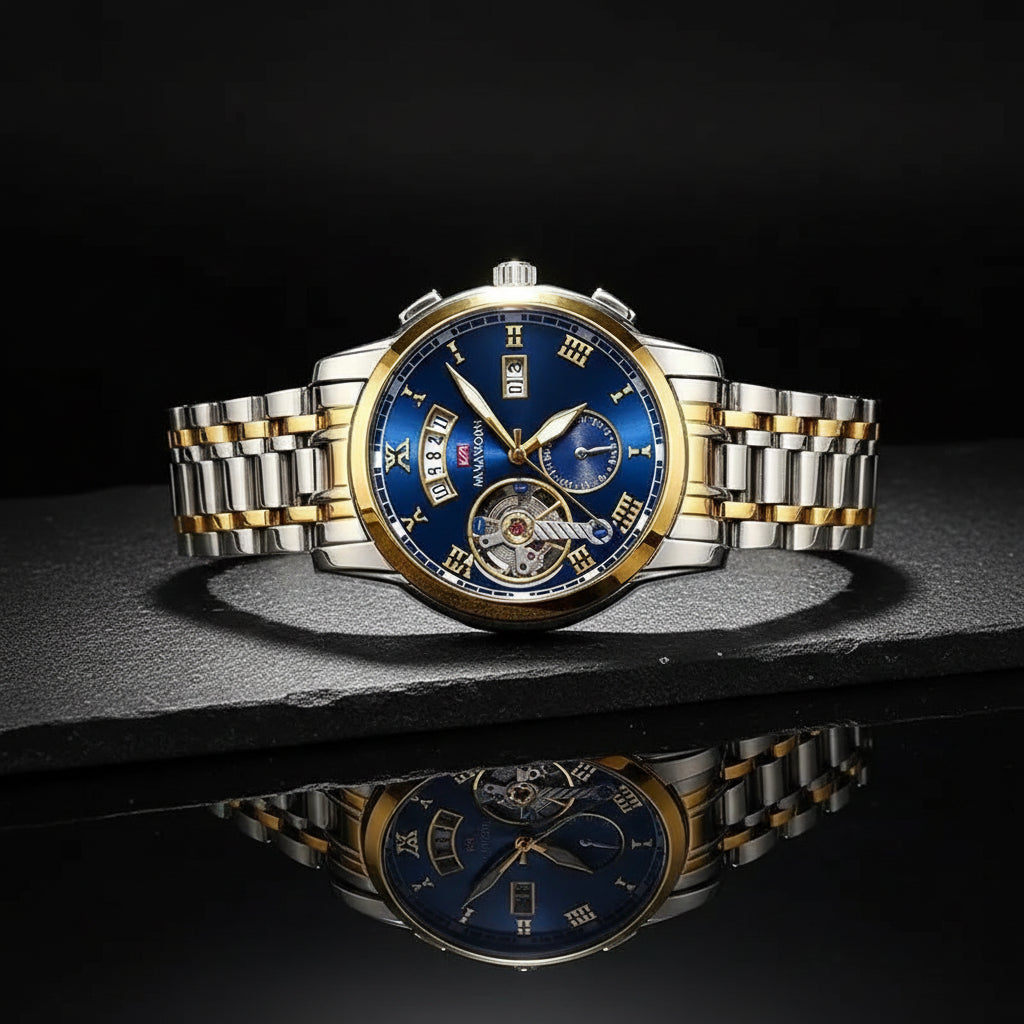 Relogio Masculino Top Brand Men's Luxury Watch Stainless Steel Luminescence Clock - Zenflow Active