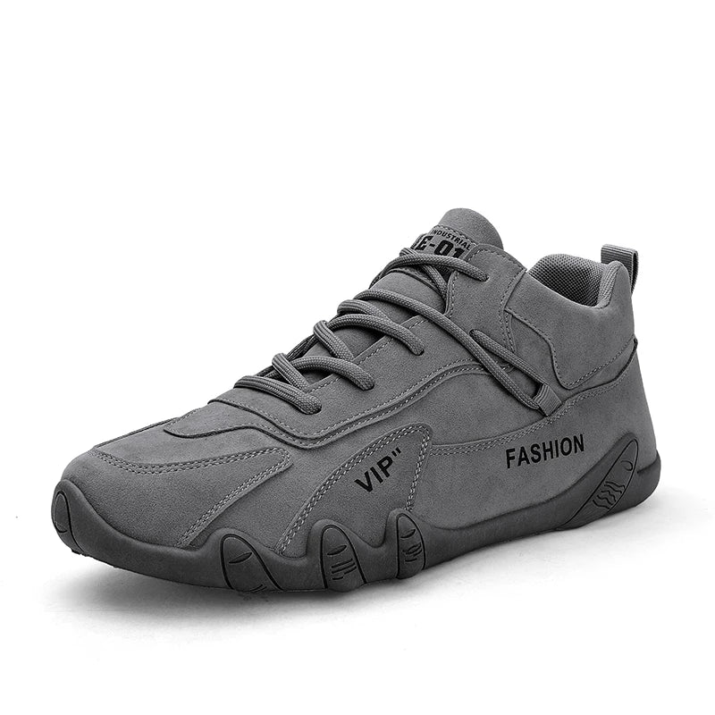 Men's All-Season Hiking & Casual Sneakers — Anti-Slip, Lace-Up, Lightweight - Zenflow Active