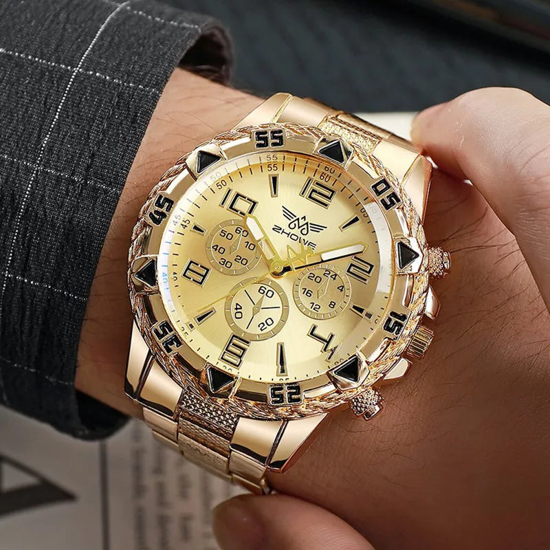 Watch For Men High Quality, Luxury, Simple WristWatch, Business, Full Steel, Sports - Zenflow Active