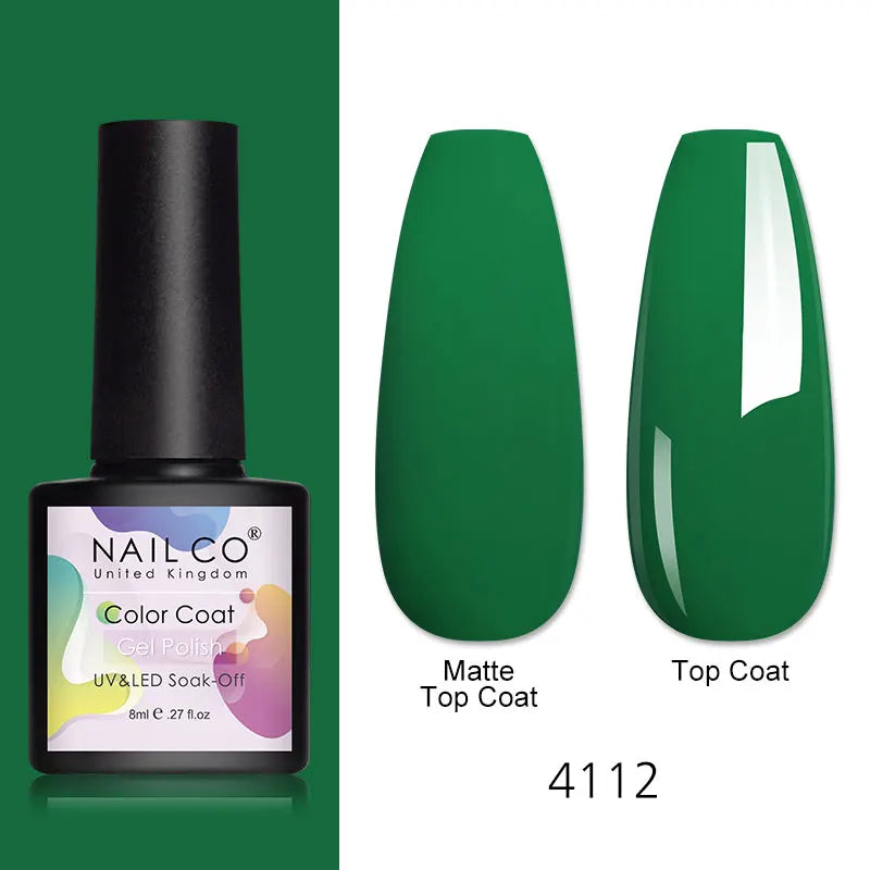 Gel Nail Polish 8ml – UV/LED Soak-Off Formula in 112+ Shades - Zenflow Active