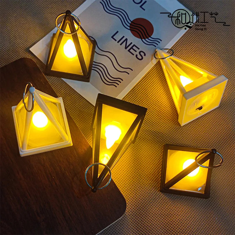 LED Electronic Candle Light Lighting Props Flickering Candles Night Light Birthday Wedding Candle Halloween Christmas Decoration - Zenflow Active
