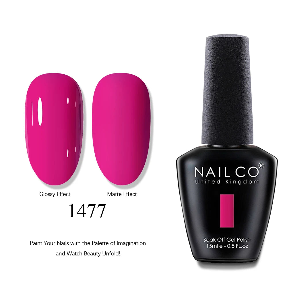 Gel Nail Polish 15ml – Long-Lasting UV/LED Soak-Off Formula | 50+ Shades - Zenflow Active