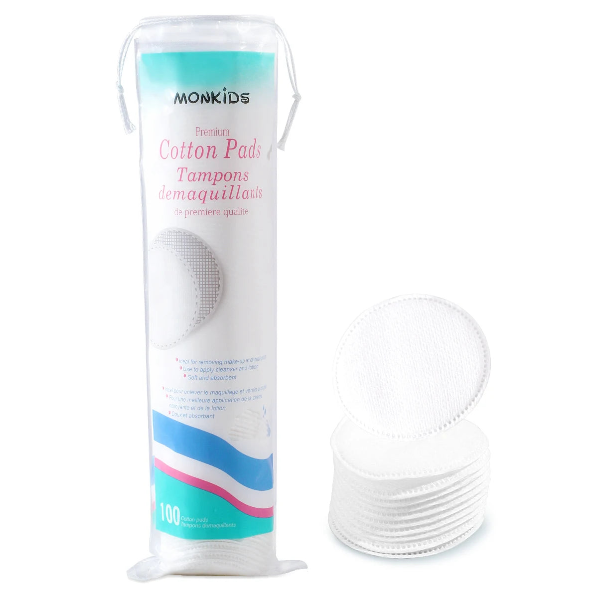Plant-Fibre Double-Sided Makeup Remover Pads