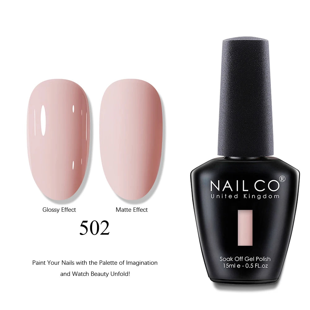 Gel Nail Polish 15ml – Long-Lasting UV/LED Soak-Off Formula | 50+ Shades - Zenflow Active