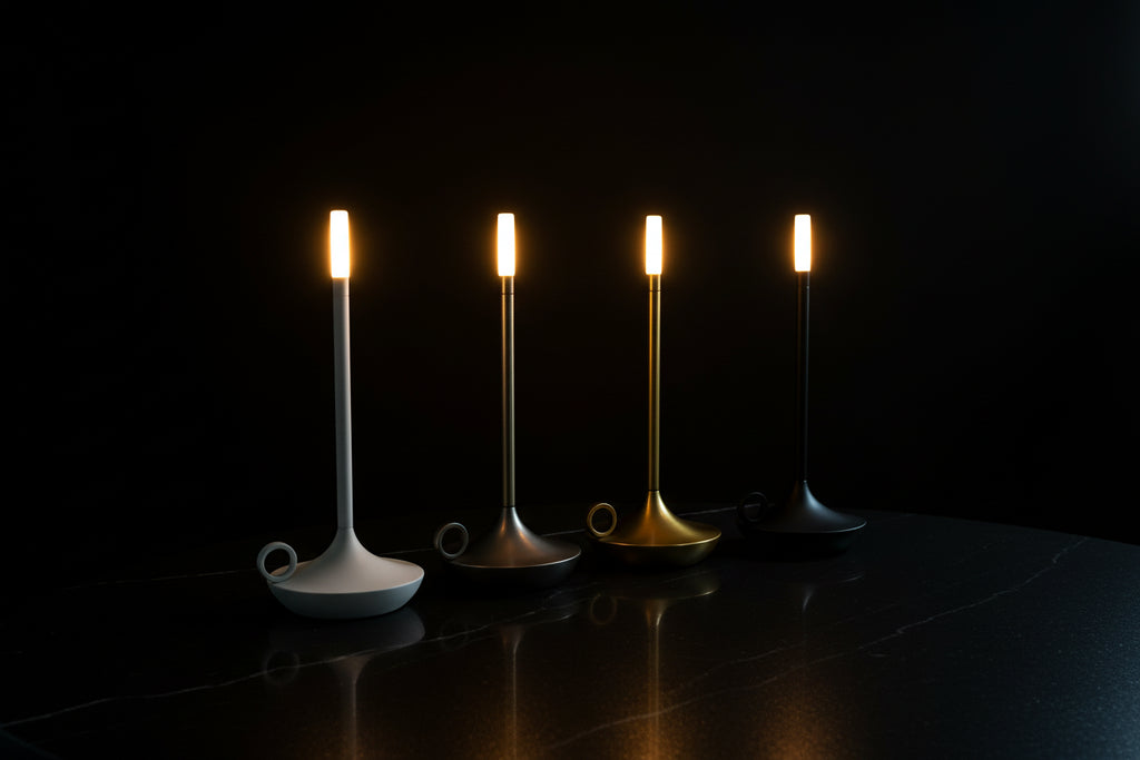 Atmosphere LED Candle USB Charging Restaurant Bar Lamp Desktop Decoration Touch Night Light Led Desk Lamp Candle Light Table Lamp - Zenflow Active