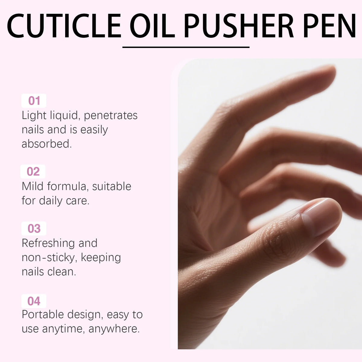 Nail Cuticle Oil Repair Pen – Nourishing, Strengthening & Anti-Crack Treatment | 2ml - Zenflow Active