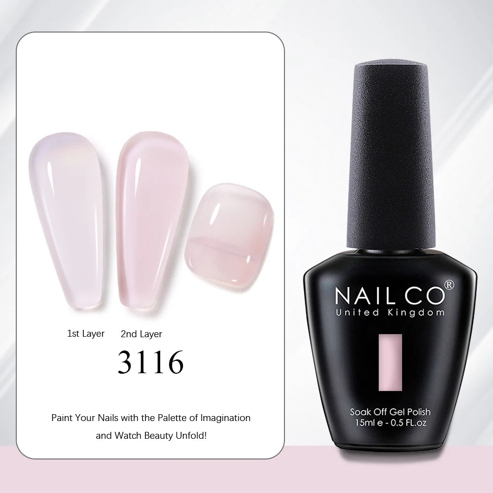 Gel Nail Polish 15ml – Long-Lasting UV/LED Soak-Off Formula | 50+ Shades - Zenflow Active