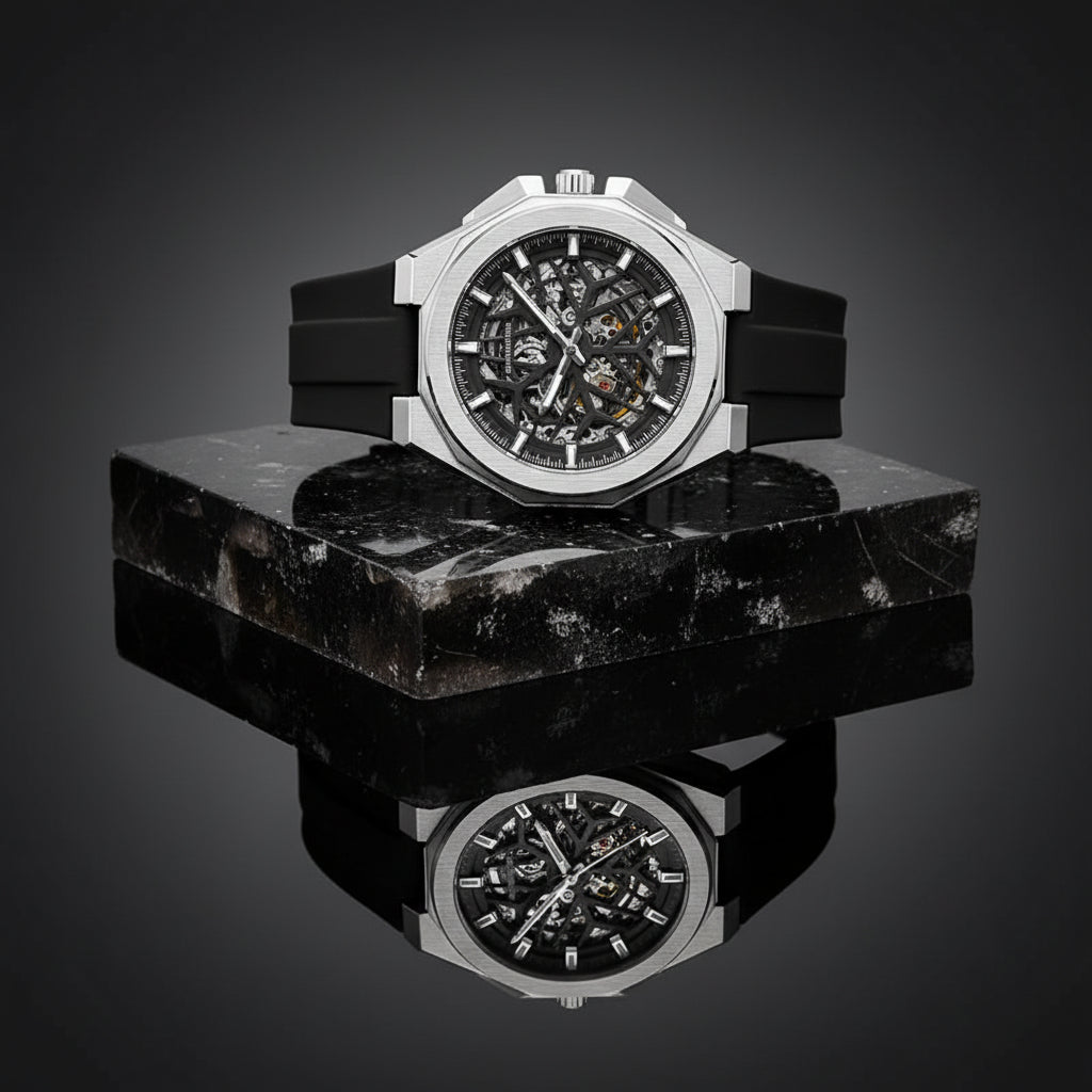 Men's Mechanical Watch Top Brand Luxury Stainless Steel Waterproof - Zenflow Active