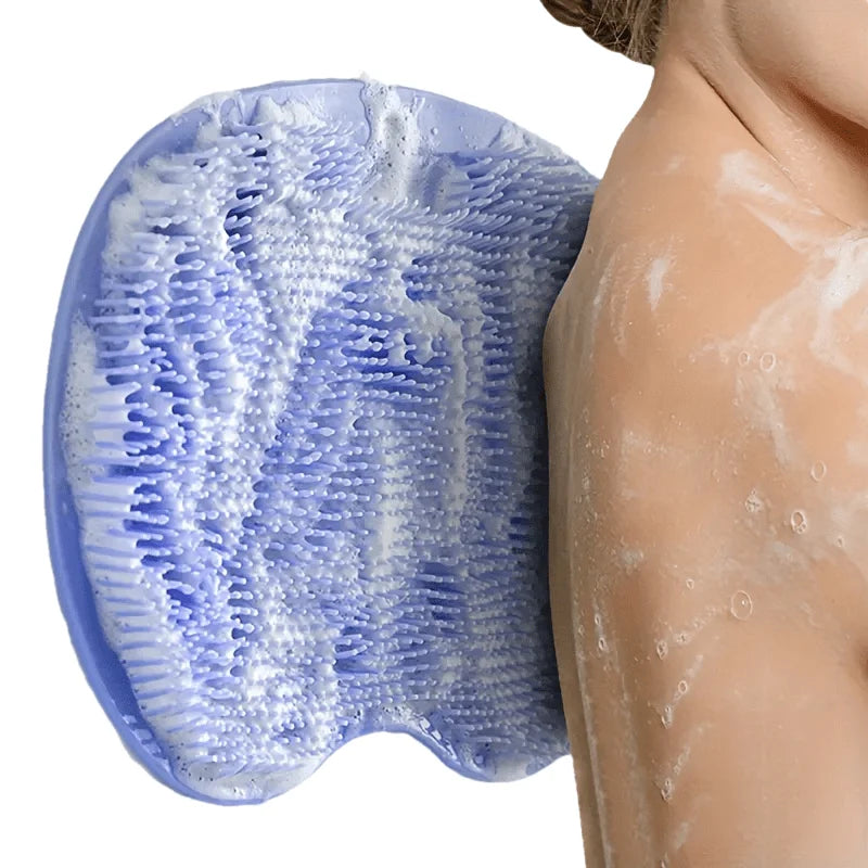 Shower Foot Scrubber Mat | Anti-Slip Exfoliating Foot Massager Pad for Bathroom - Zenflow Active