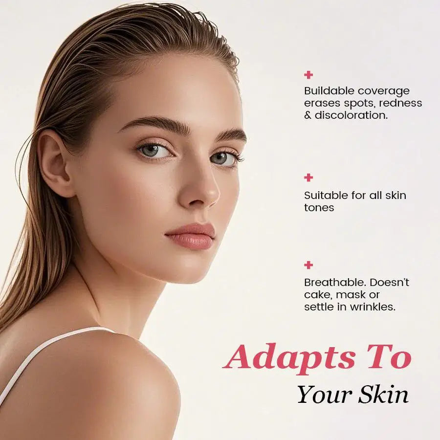 SMOOCHE Adaptive Skin Tone Foundation Liquid Concealer - Zenflow Active