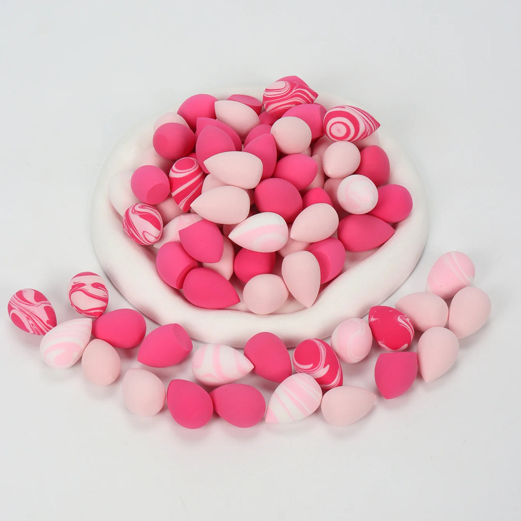 10/20/30/50/100Pcs Mini Makeup Sponges, Expand When Exposed to Water, Can Be Used Both Wet and Dry, Suitable for All Skin Types