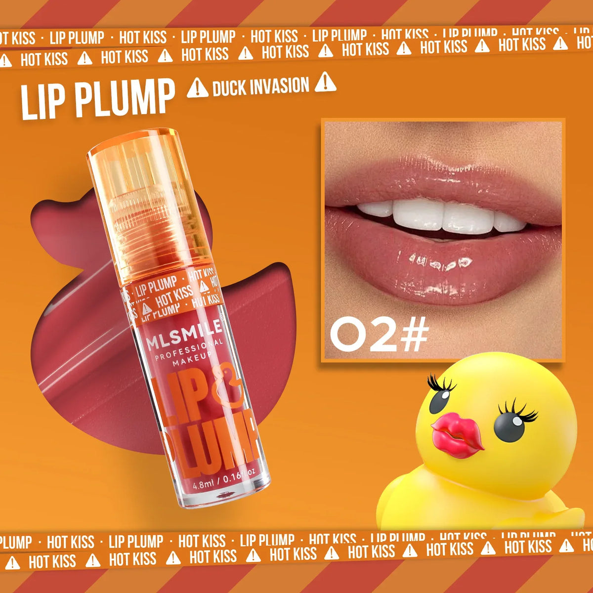 Duck Lip Plumping Oil Gloss — Mirror Finish, Long-Lasting Moisture - Zenflow Active