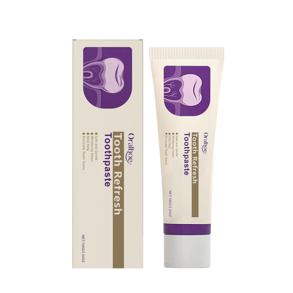 Natural Plant-Based Formula Teeth Whitening Toothpaste - Zenflow Active