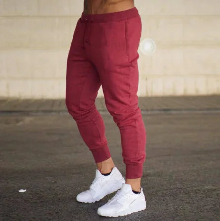 Men's Joggers Casual Fitness, Skinny Tracksuit Bottoms - Zenflow Active