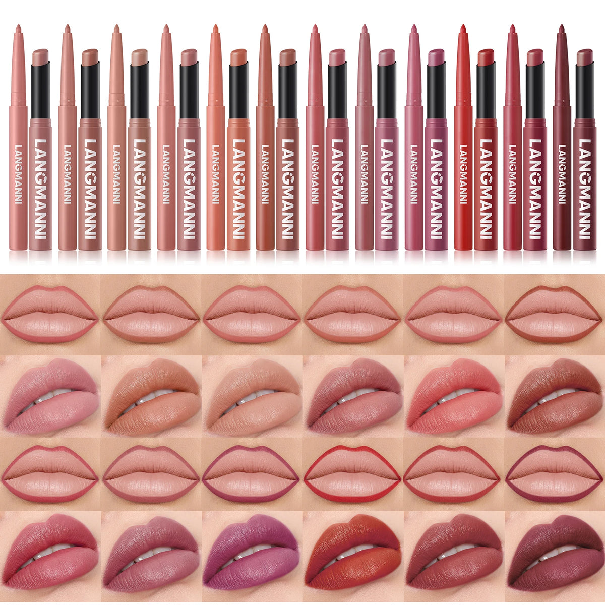 Integrated waterproof lipliner + lipstick - Zenflow Active