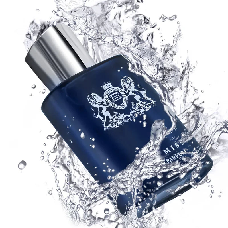 Men's Vanilla Perfume, Woody Fougere Light Fragrance, Lemon/Mint/ Lily of the Valley/Jasmine/Cypress Wood Scent Eau De Toilette - Zenflow Active