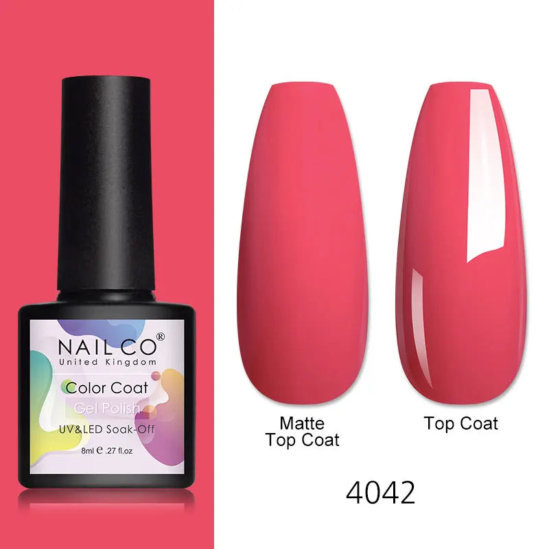 Gel Nail Polish 8ml – UV/LED Soak-Off Formula in 112+ Shades - Zenflow Active