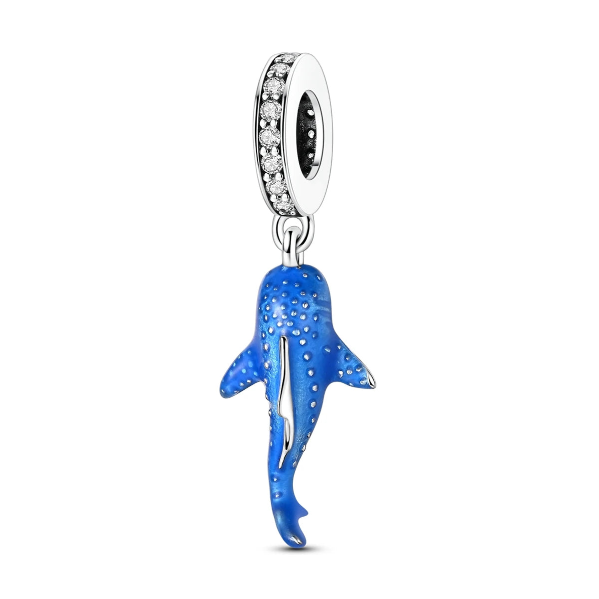 Charms Original 925 Silver Blue Beads Fit Bracelet Pendant Diy For Woman Fine Jewelry - Zenflow Active