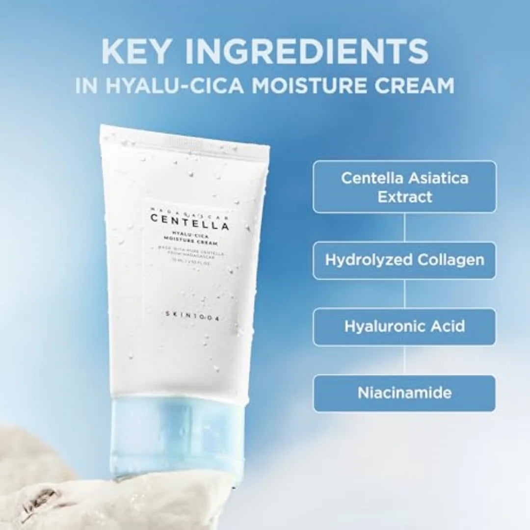 SKIN1004 Madagascar Centella Hyalu-Cica Moisture Cream - Zenflow Active