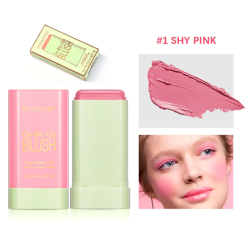 Multi-Use Cream Blush Stick — Cheeks, Lips & Eyes - Zenflow Active