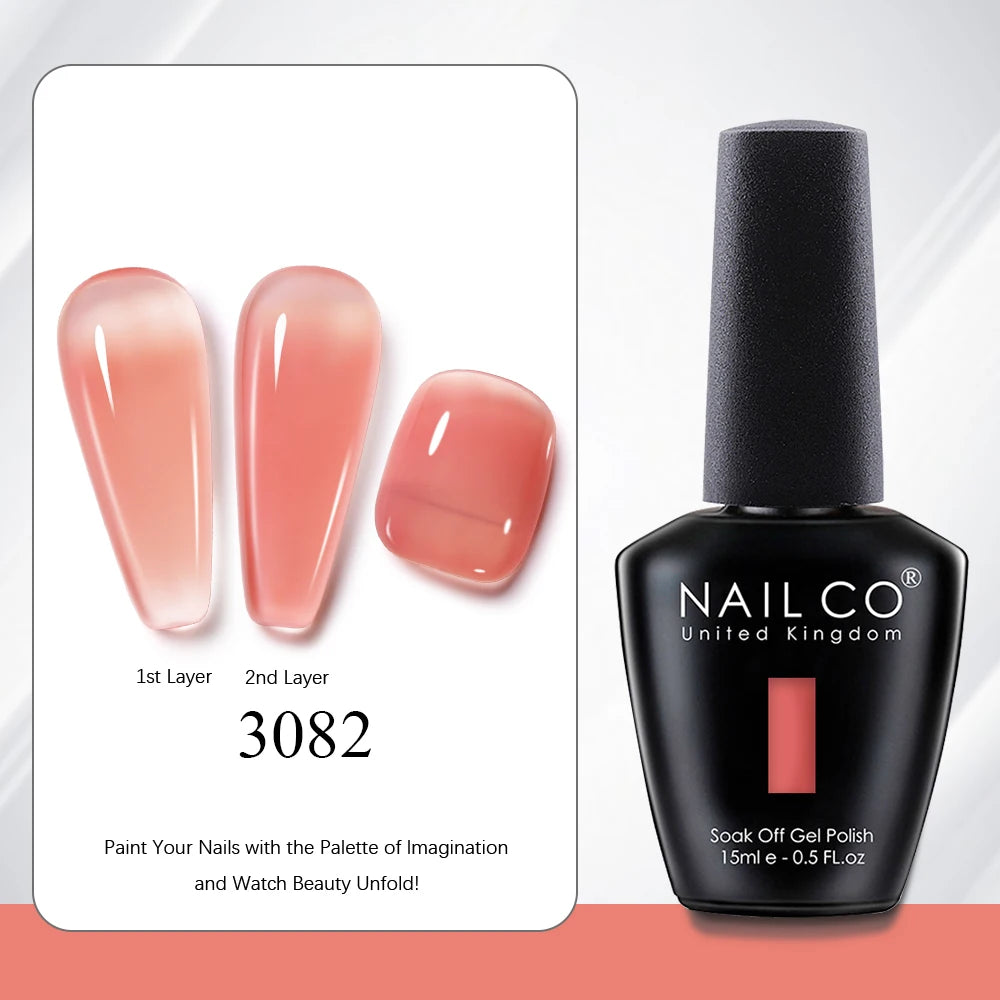 Gel Nail Polish 15ml – Long-Lasting UV/LED Soak-Off Formula | 50+ Shades - Zenflow Active