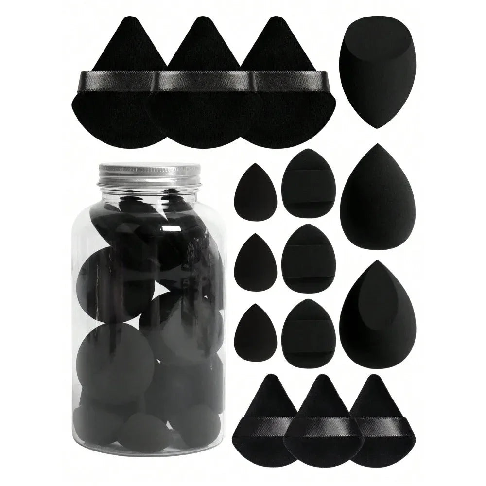 15 Pcs Makeup Sponge Set