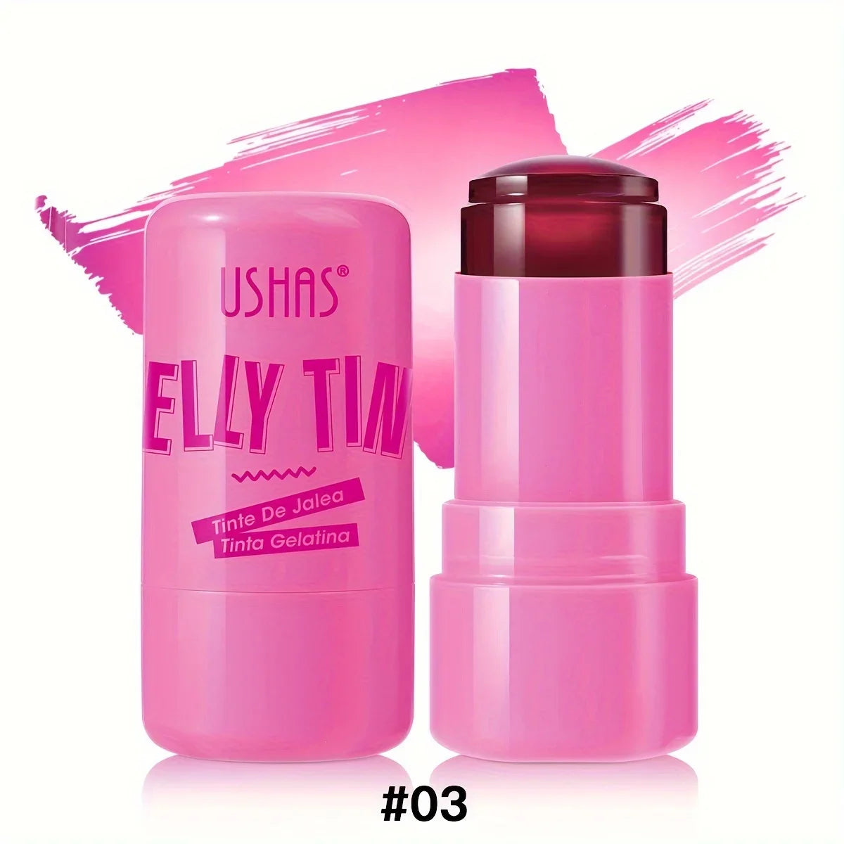 SADOER 3-in-1 Jelly Blush, Lip Balm & Eyeshadow Stick - Zenflow Active