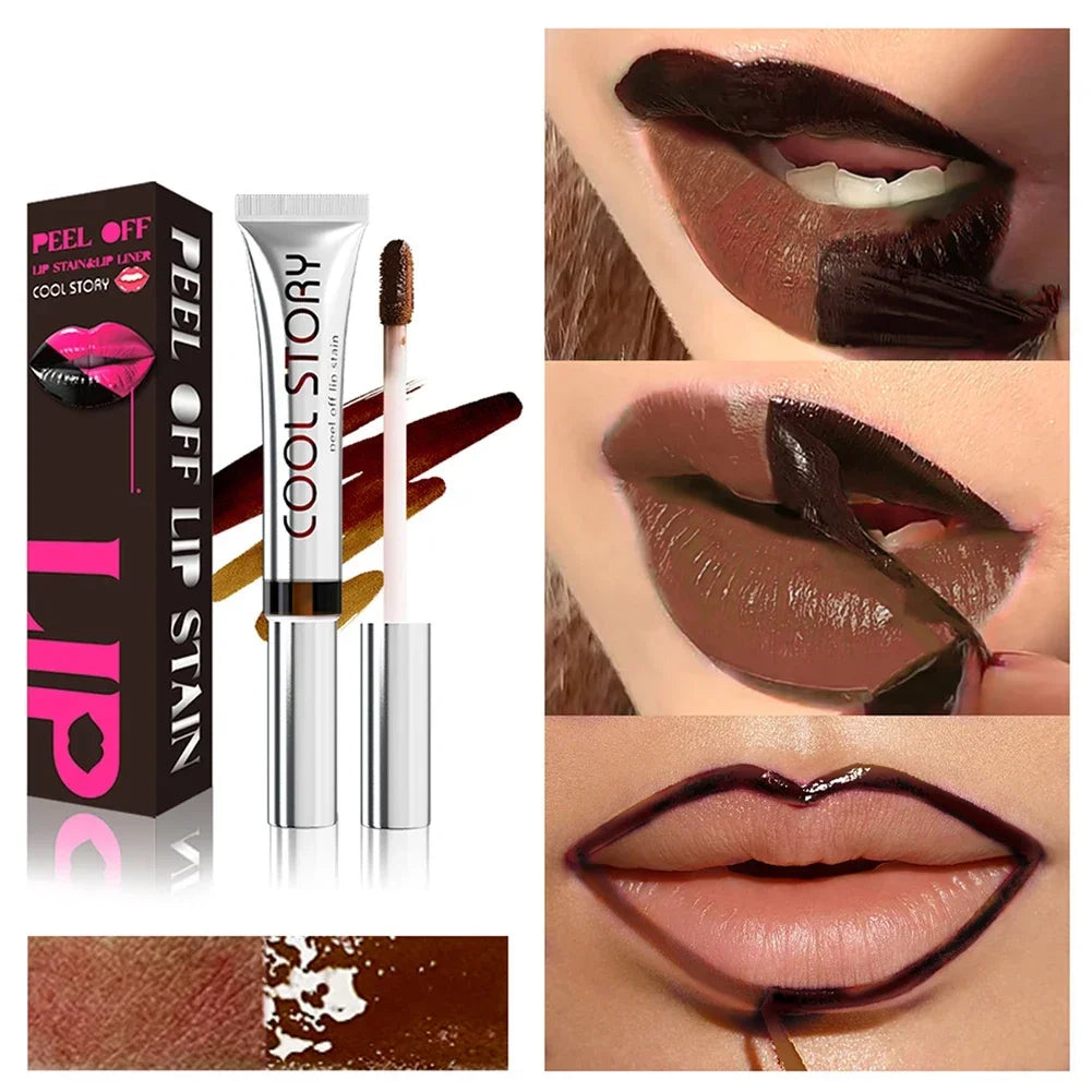 Lip Makeup Set, Built-In Lip Liner Outline + Matte Lip Gloss Fill In - Zenflow Active