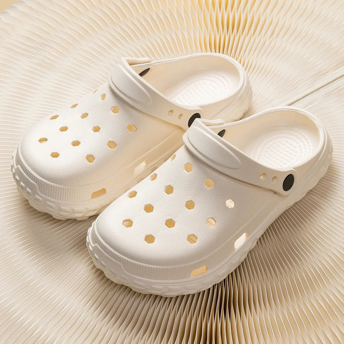 Unisex EVA Clogs & Sandals — Non-Slip, Thick Soft Sole, Closed Toe, Summer Beach Shoes - Zenflow Active